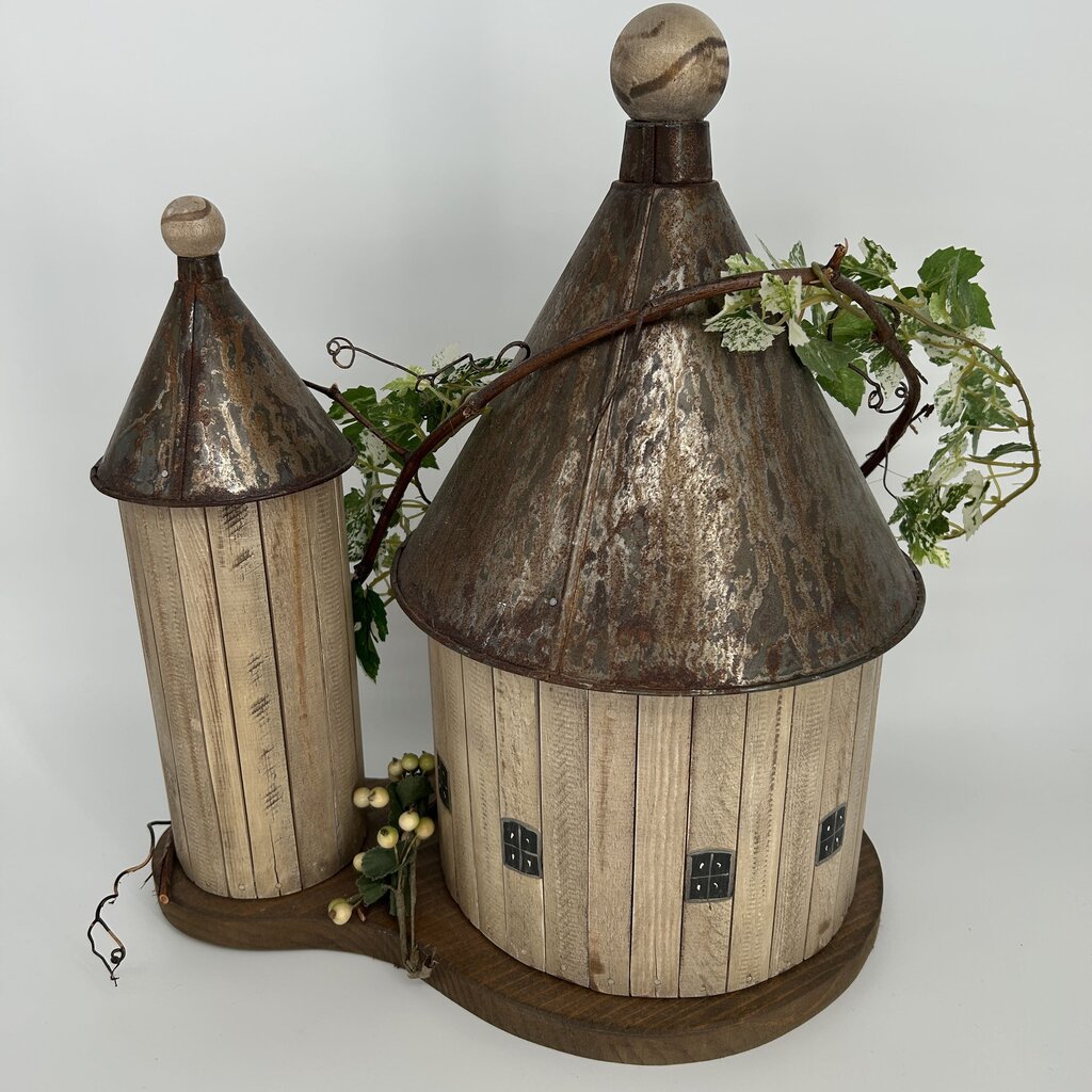 Barn & Silo Birdhouse