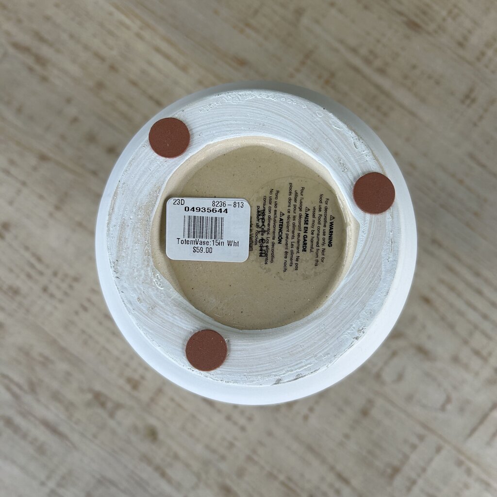 Four Hands Totem Vase
