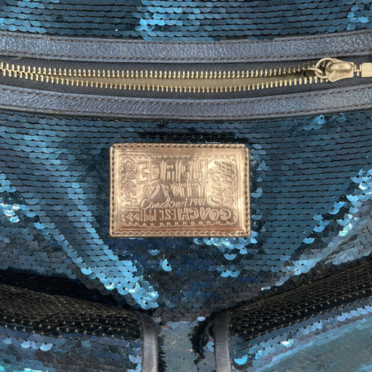 Coach Poppy Sequened Backpack