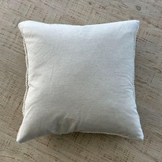 Woven Linen Throw Pillow