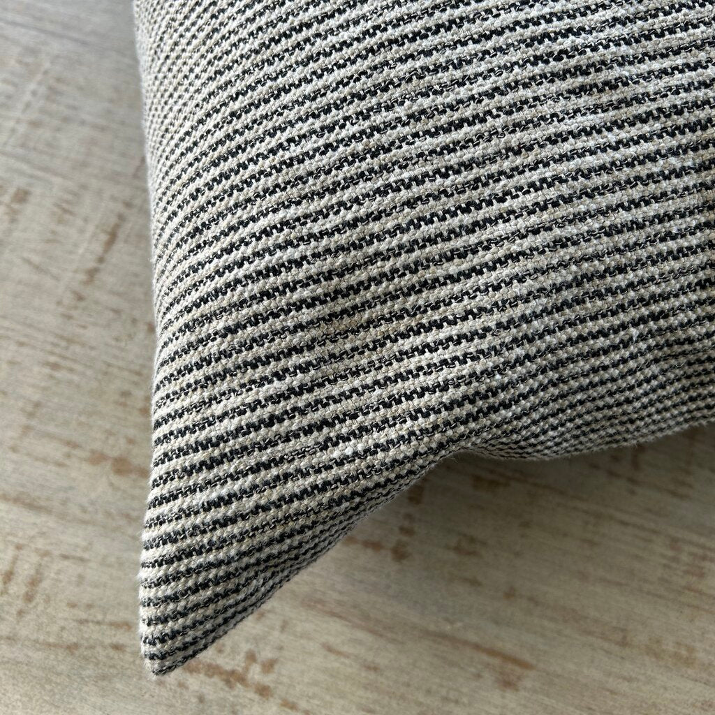 Textured Striped Pillow