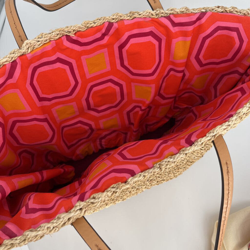 Tory Burch Straw Tote