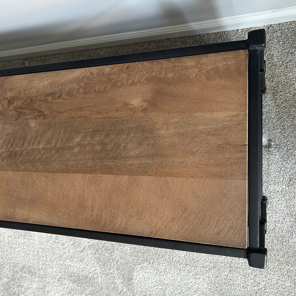 Media Stand with Textured Drawers