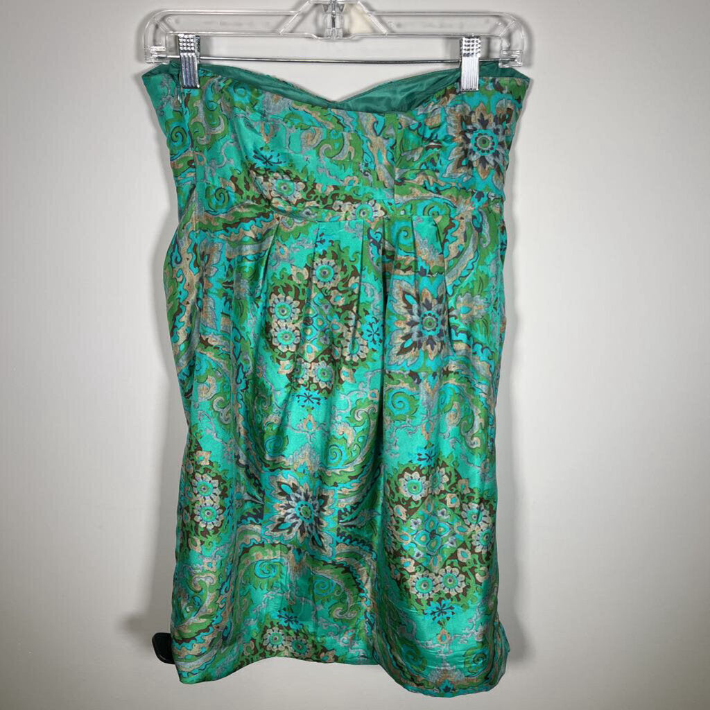 J. Crew Strapless Silk Dress