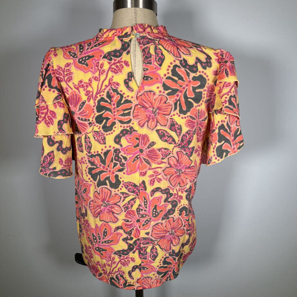 Nanette S/s Floral Shirt