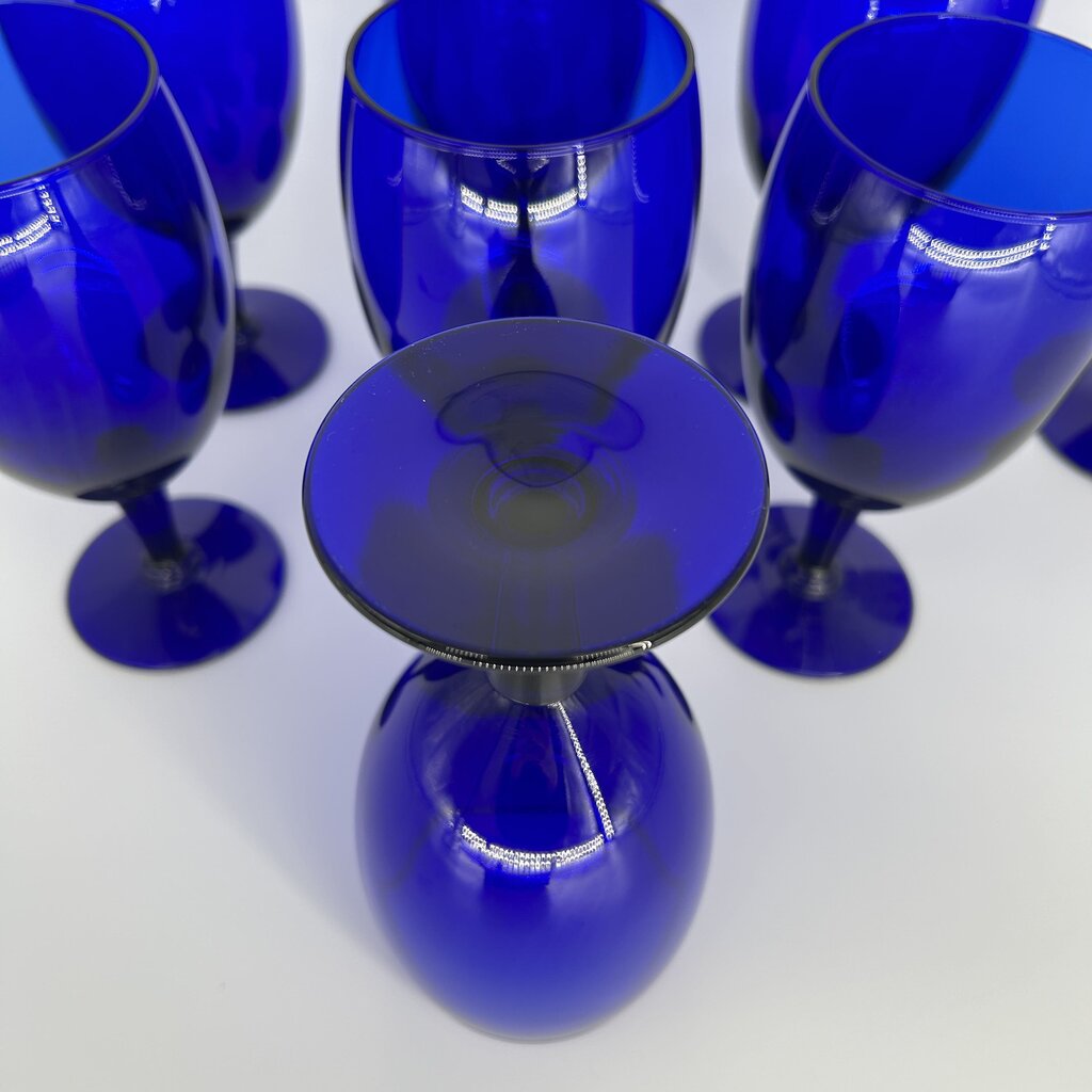 Tinted Goblet Glass Set