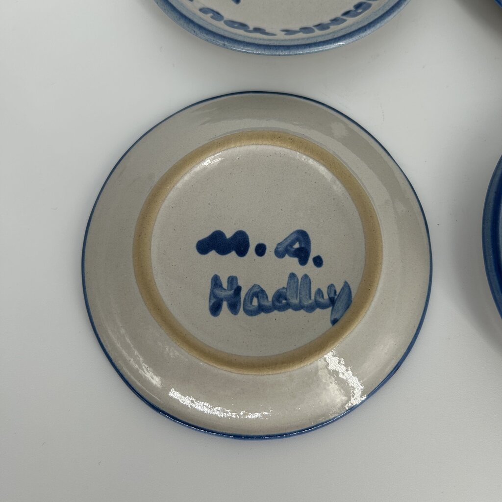 M.A. Hadley Mini Plate Set