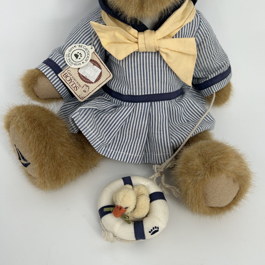 Boyd Bear w Striped Dress