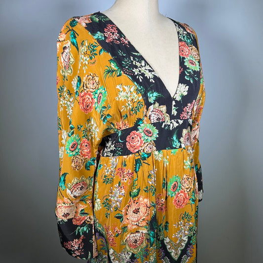 Anthropologie L/s Maxi Dress