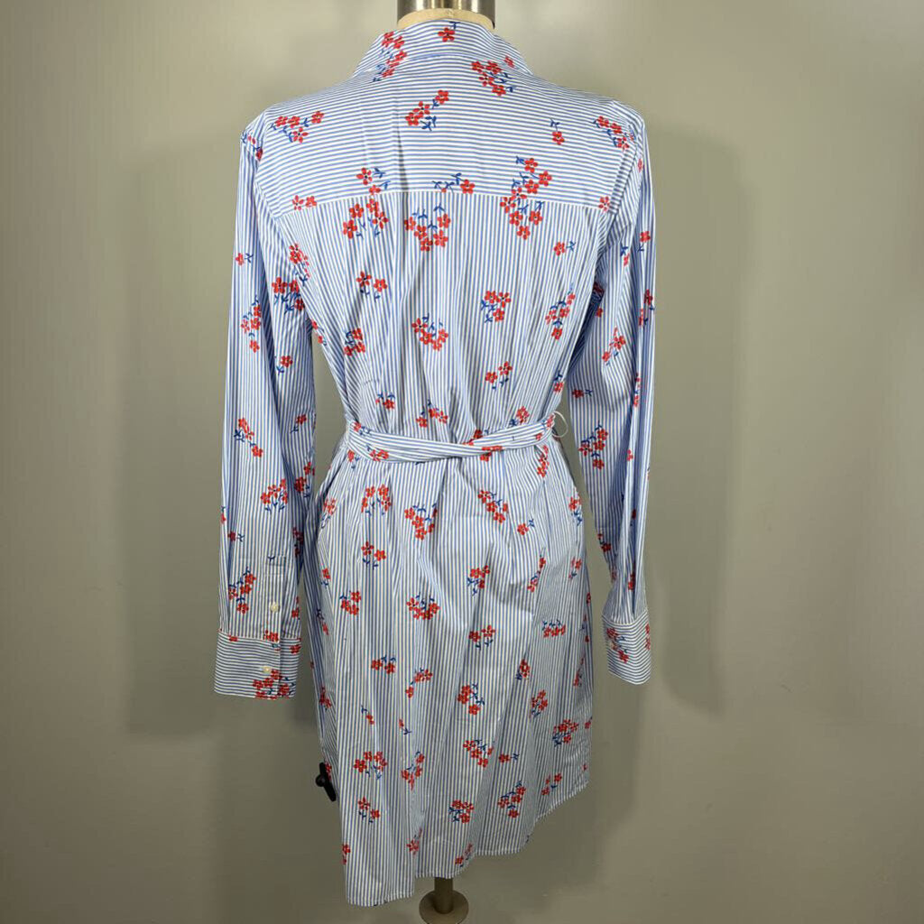 Boden L/s Striped Floral Dress