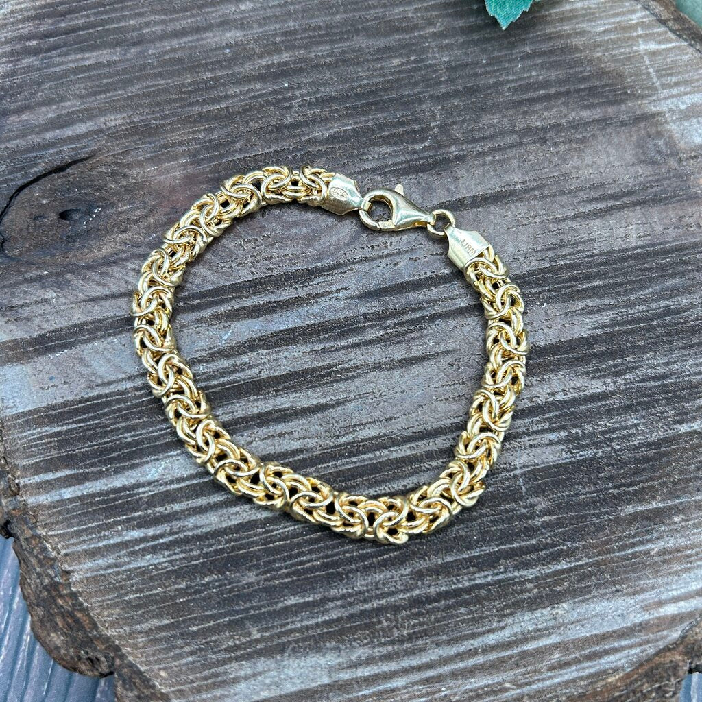Miabella Byzantine Chain Bracelet