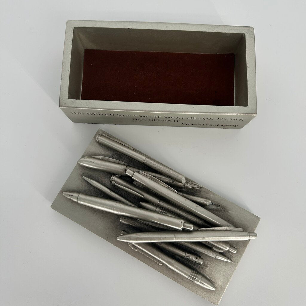 Hemingway Pen Box