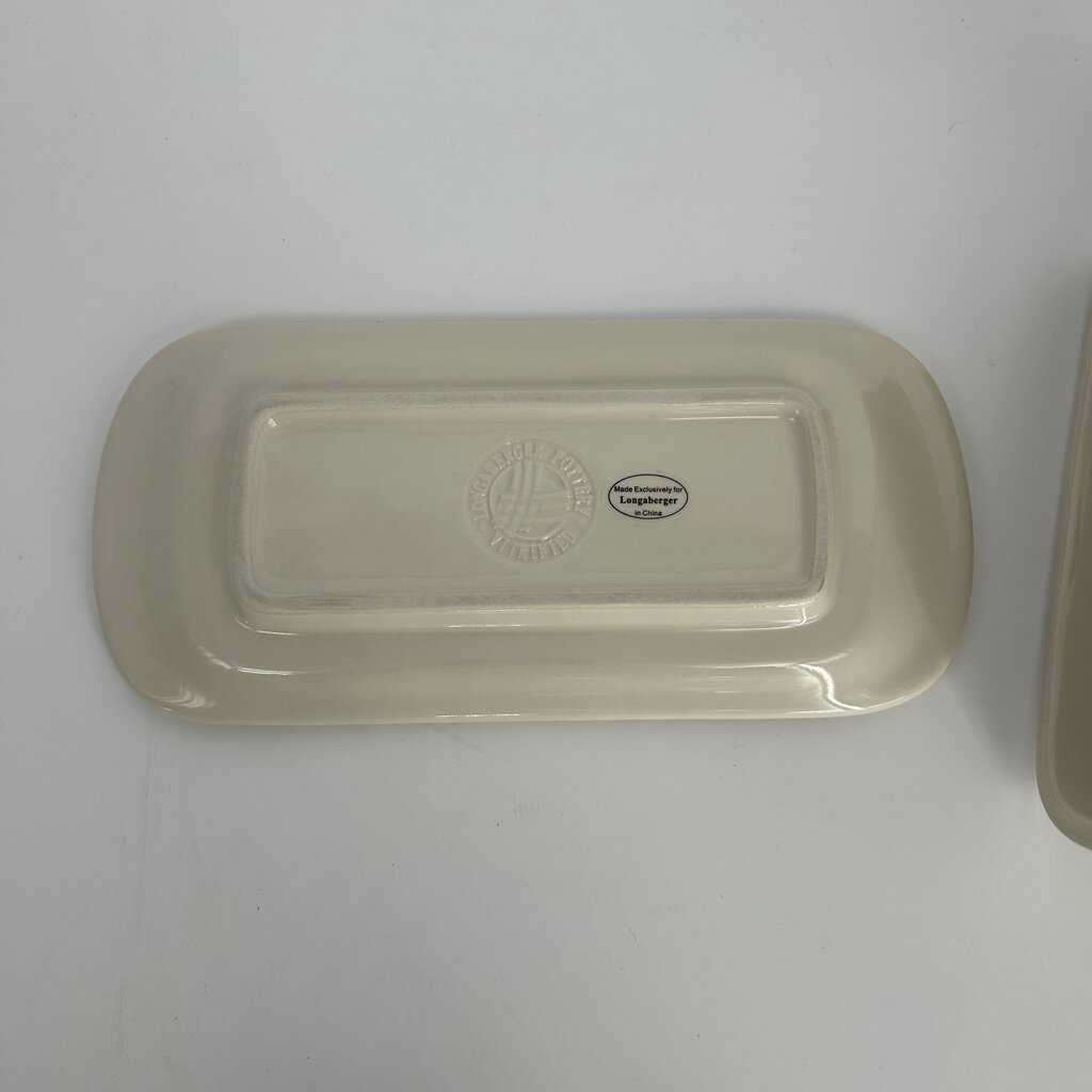 Longaberger Butter Dish