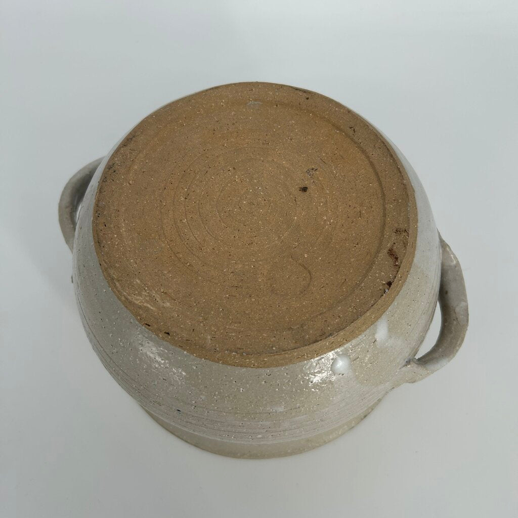Hand Potted Handled Crock