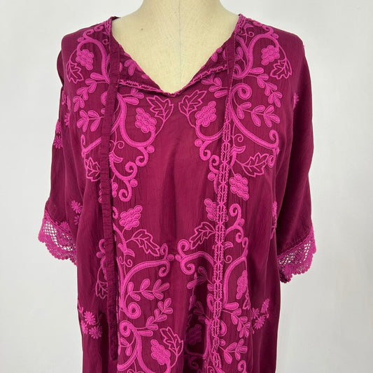 Johnny Was S/s Tunic