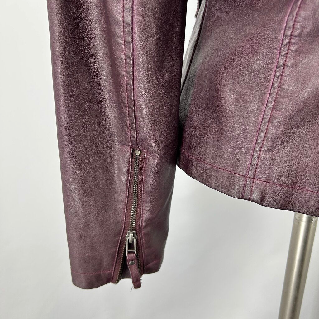Max Studio Faux Leather Jacket