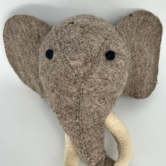 Elephant Bust Wall Hanging