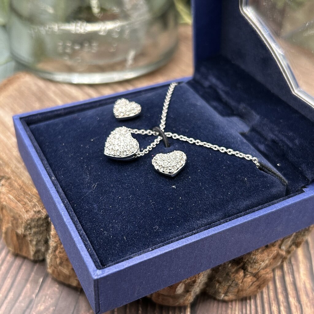 Swarovski Heart Set