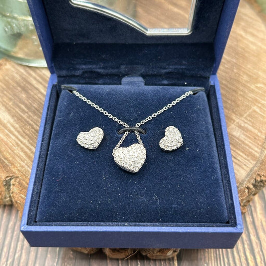 Swarovski Heart Set