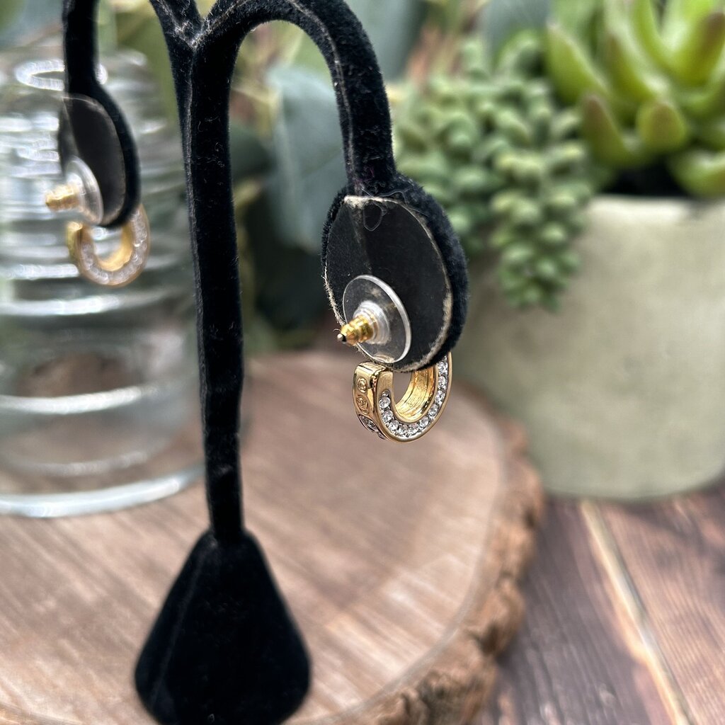 Swarovski Crystal Hoops