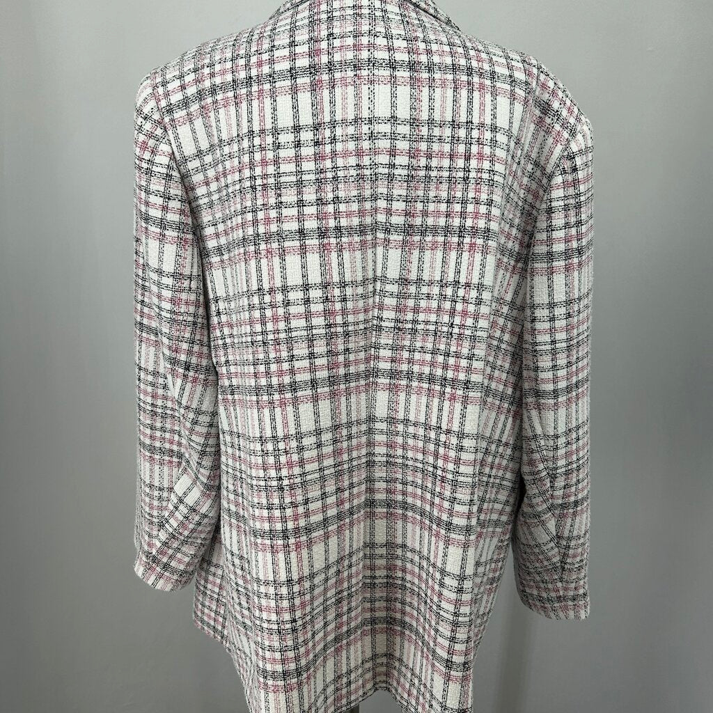 Bar III Plaid Jacket