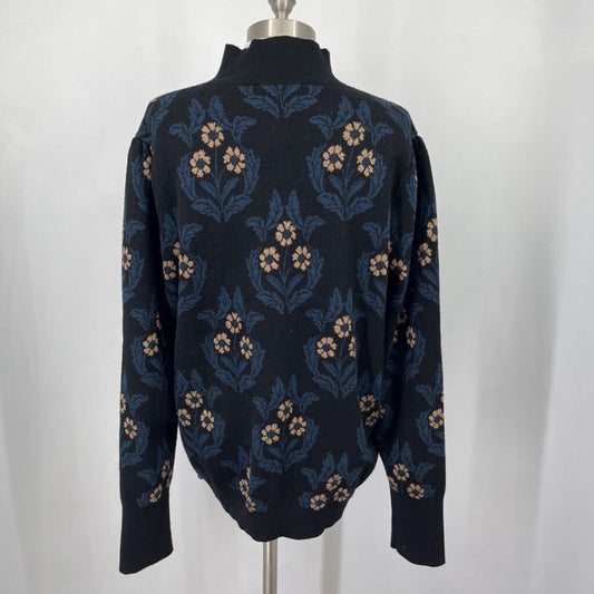 Ann Taylor L/s Floral Sweater