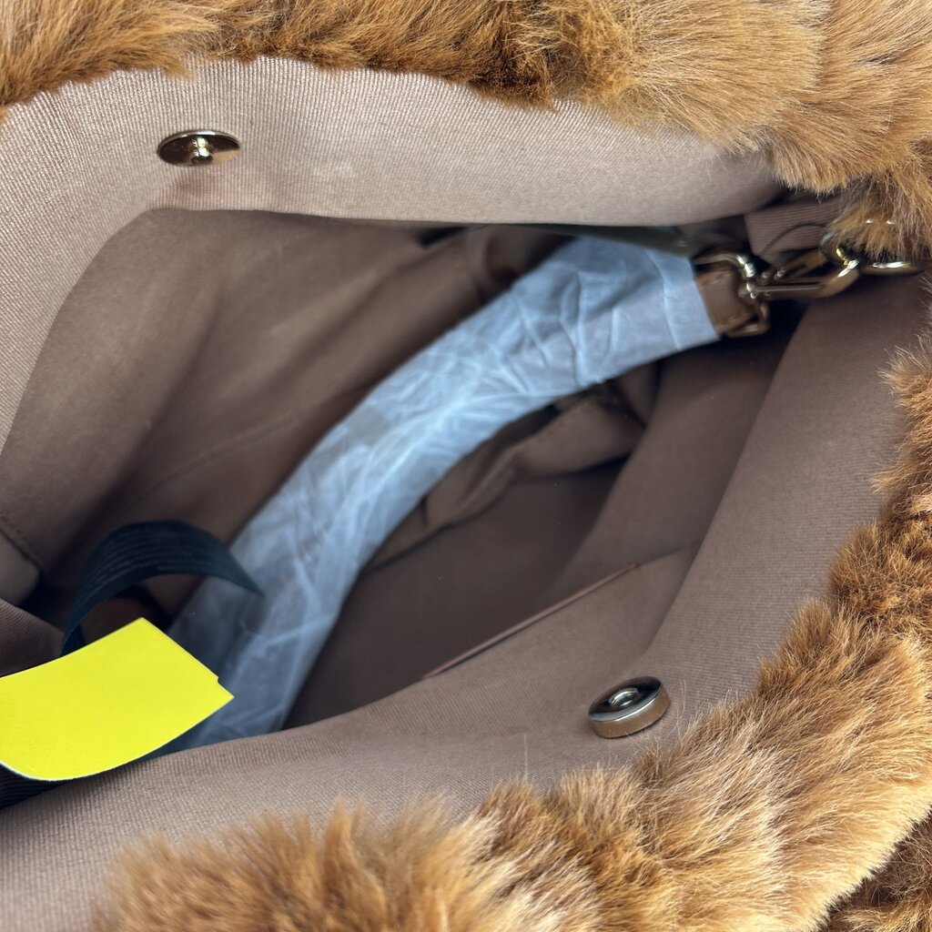 FP Faux Fur Satchel