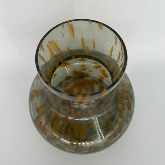 Seeded Glass Vase