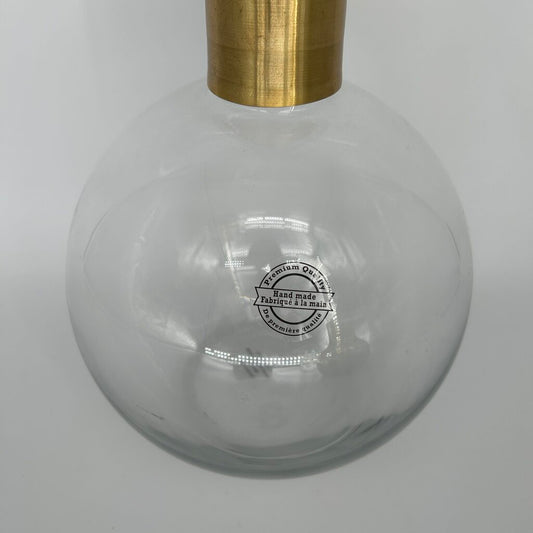 Glass Bulbous Vase