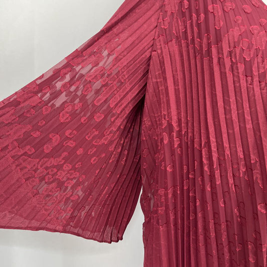 Anthropologie L/s Pleated Dress