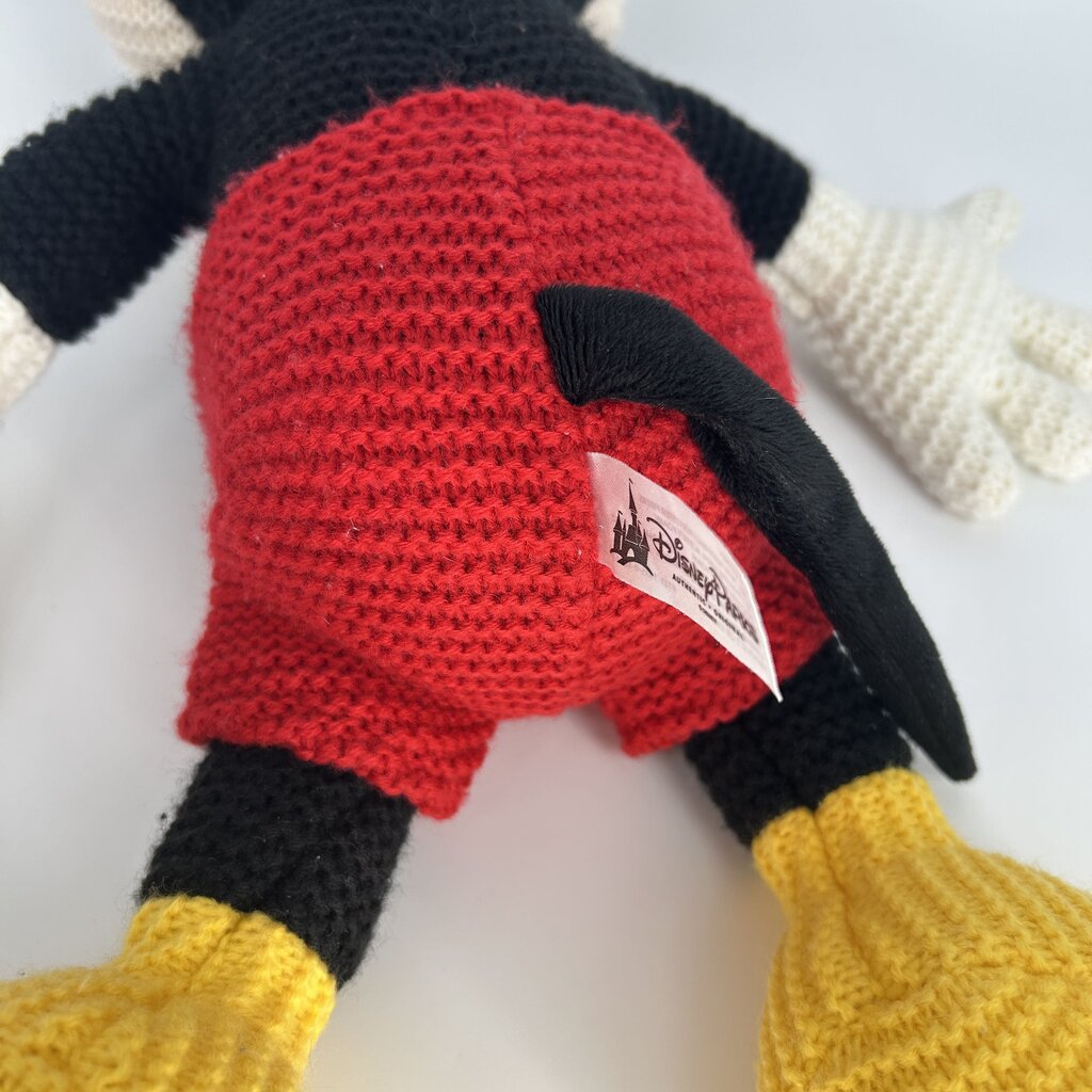 Knit Mickey Mouse Pkush