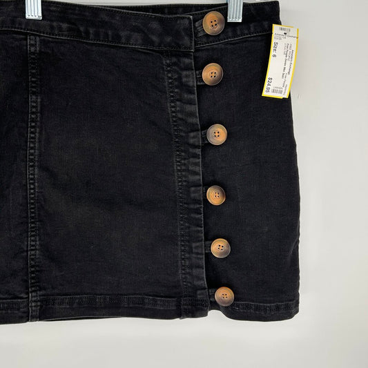 Free People Denim Mini Skirt