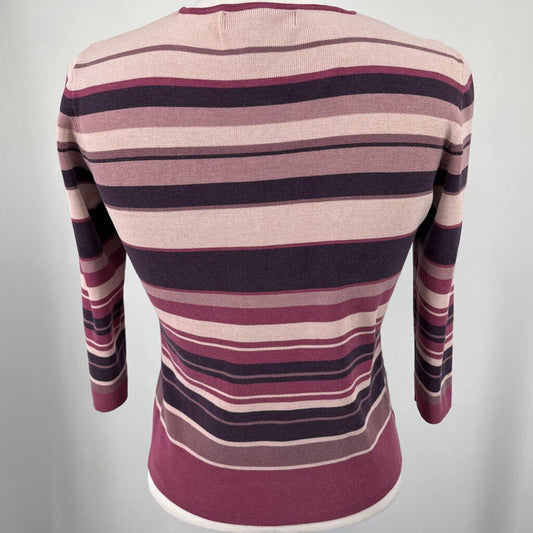 Petite Sophisticate Striped Shirt