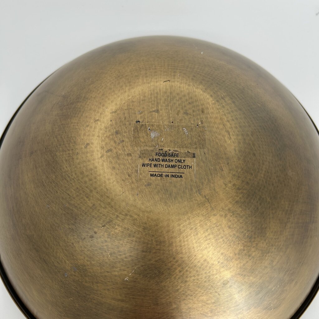 Etched Brass Bowl