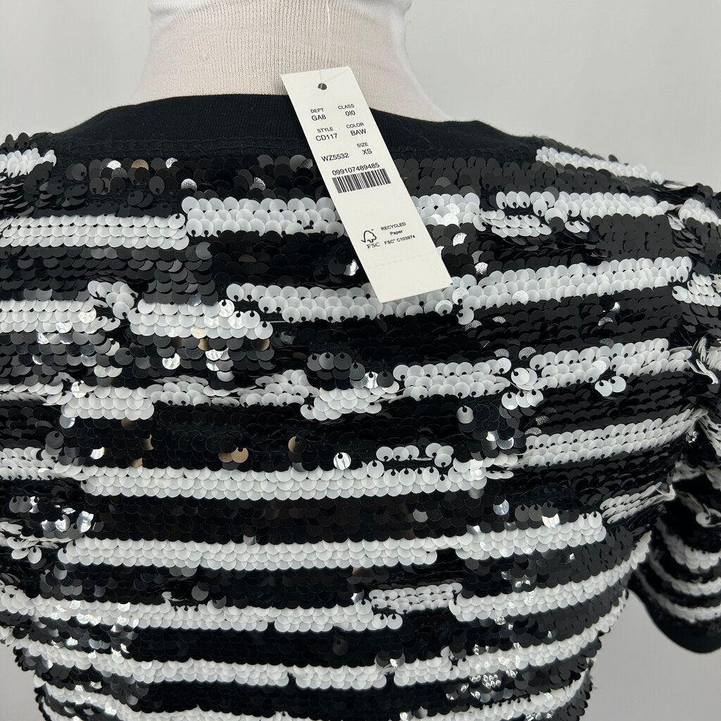 J. Crew S/s Sequened Shirt