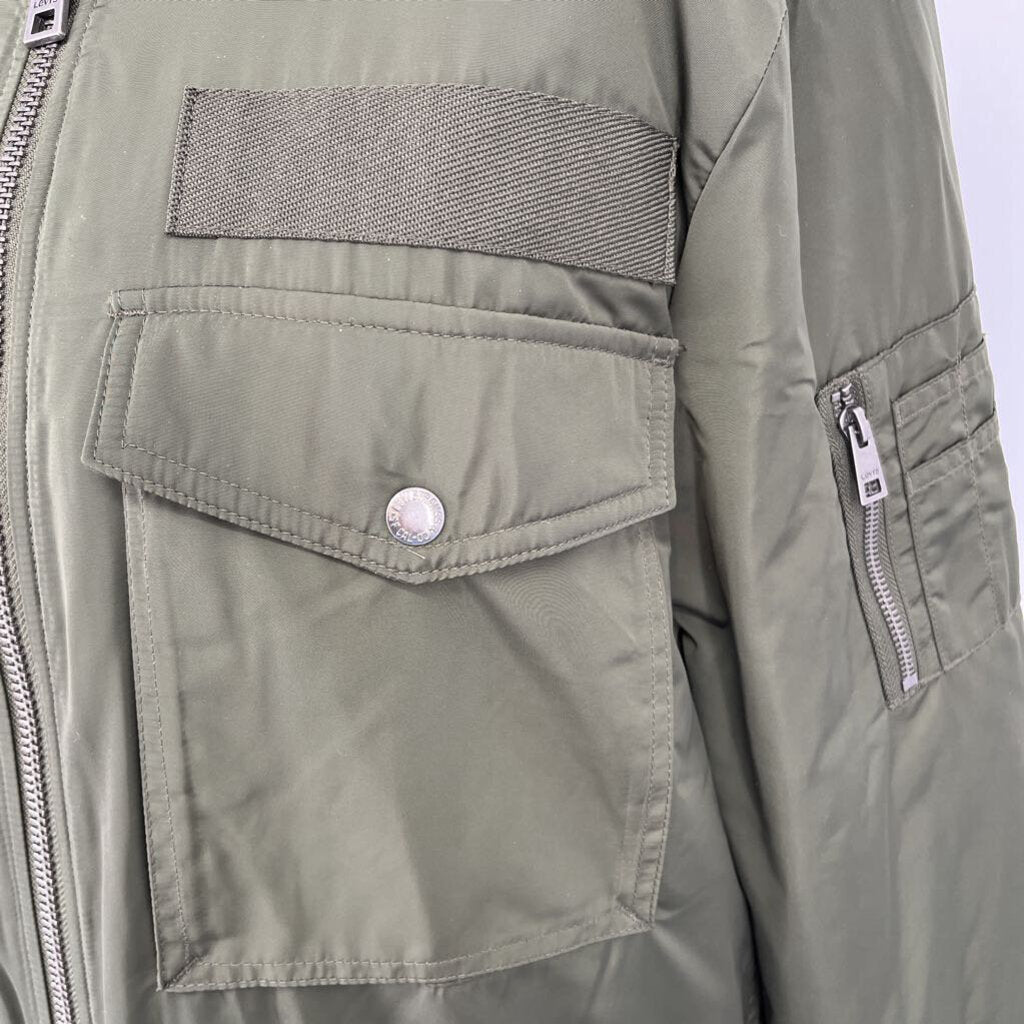 Levis Satin Bomber Jacket