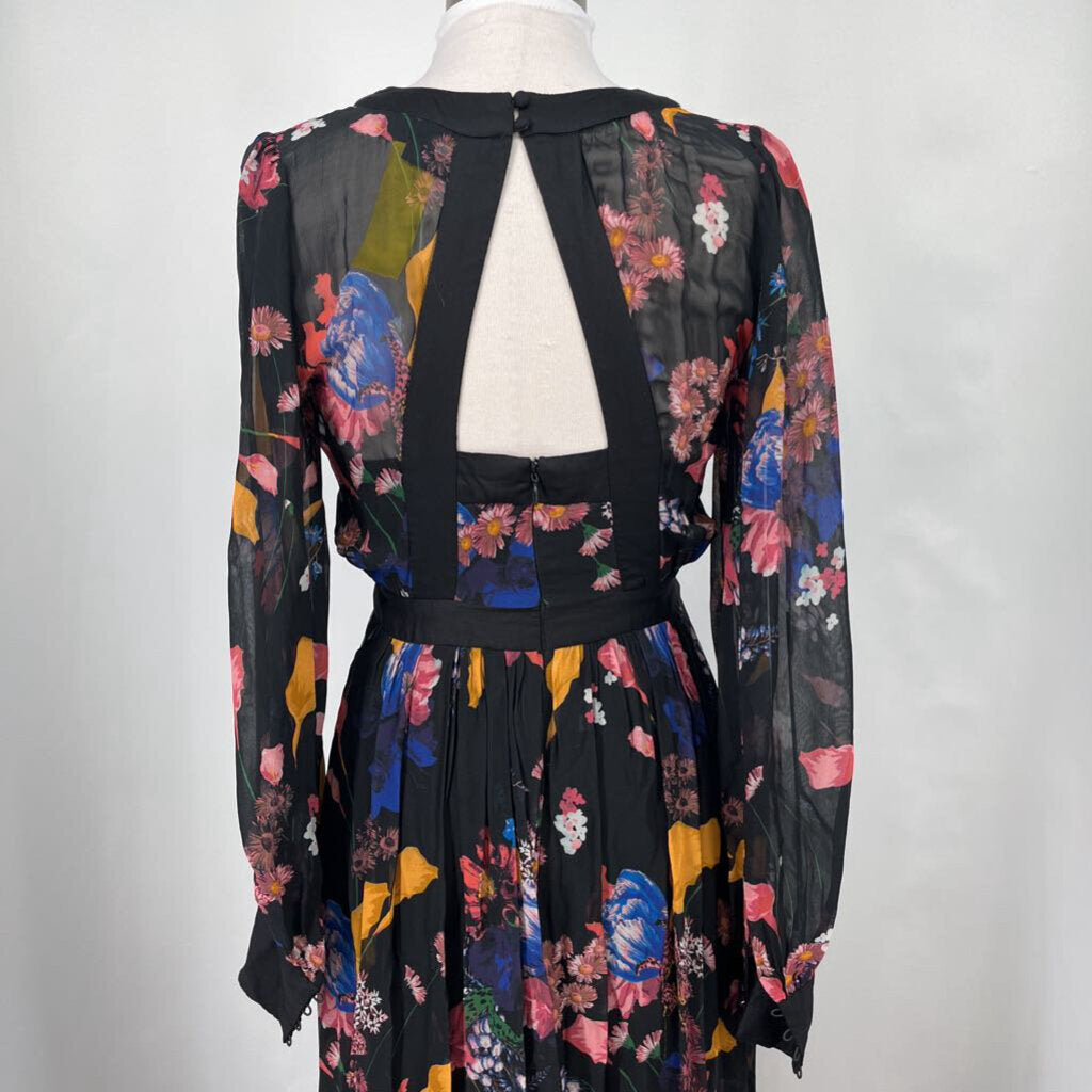 Maeve L/s Floral Maxi Dress
