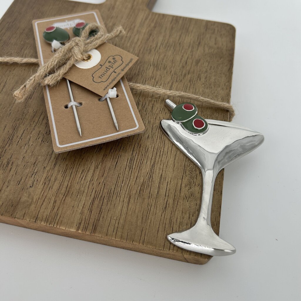 Martini Cheese Board Set
