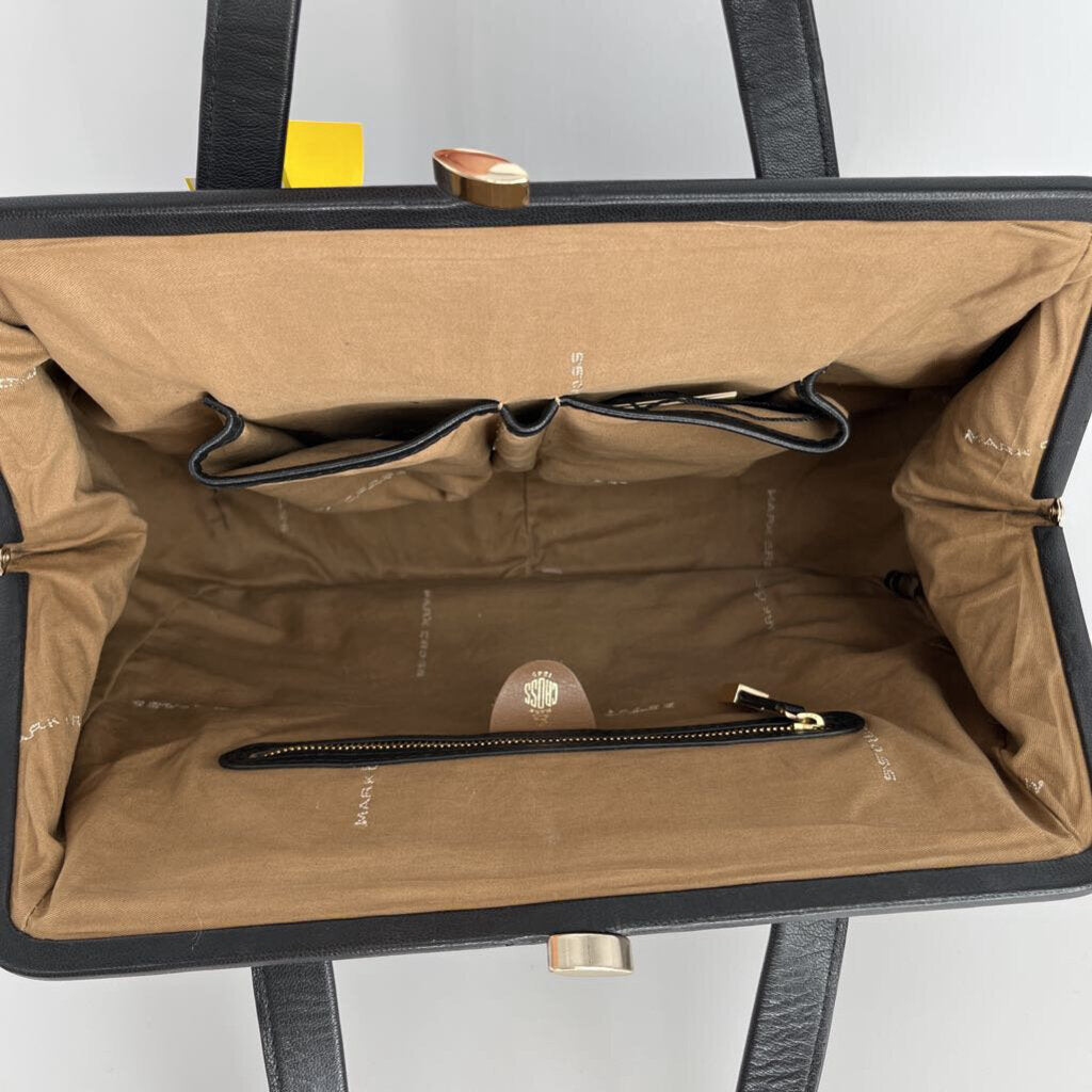 Mark Cross Leather Shoulder Bag