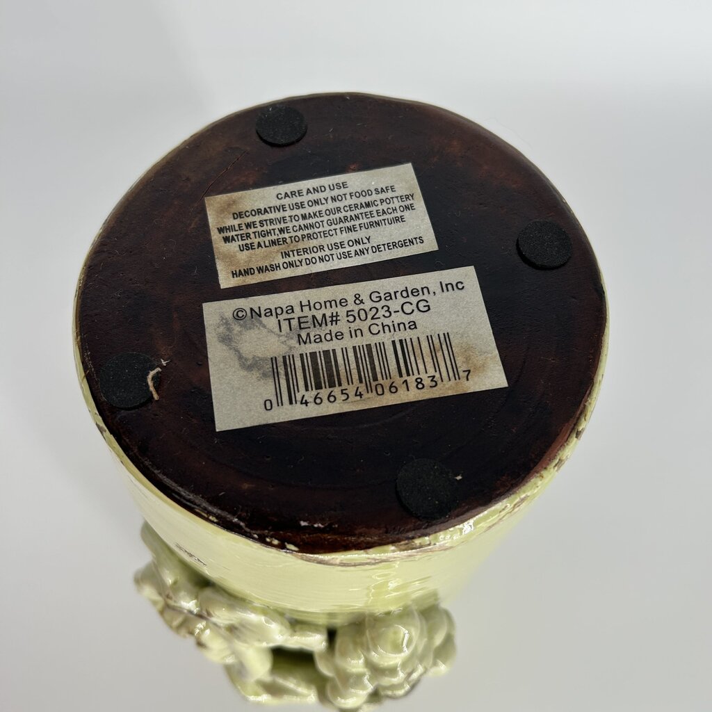 Ceramic Grape Vine Wine Holder