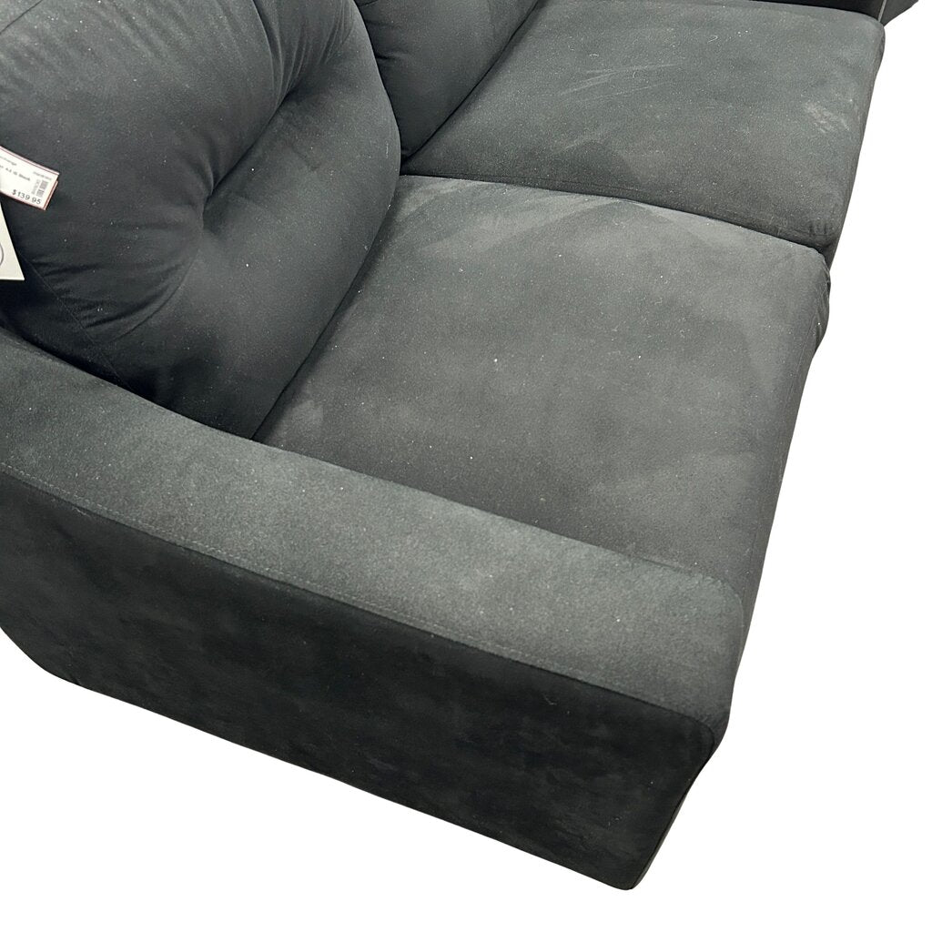 Microfiber Loveseat AS IS
