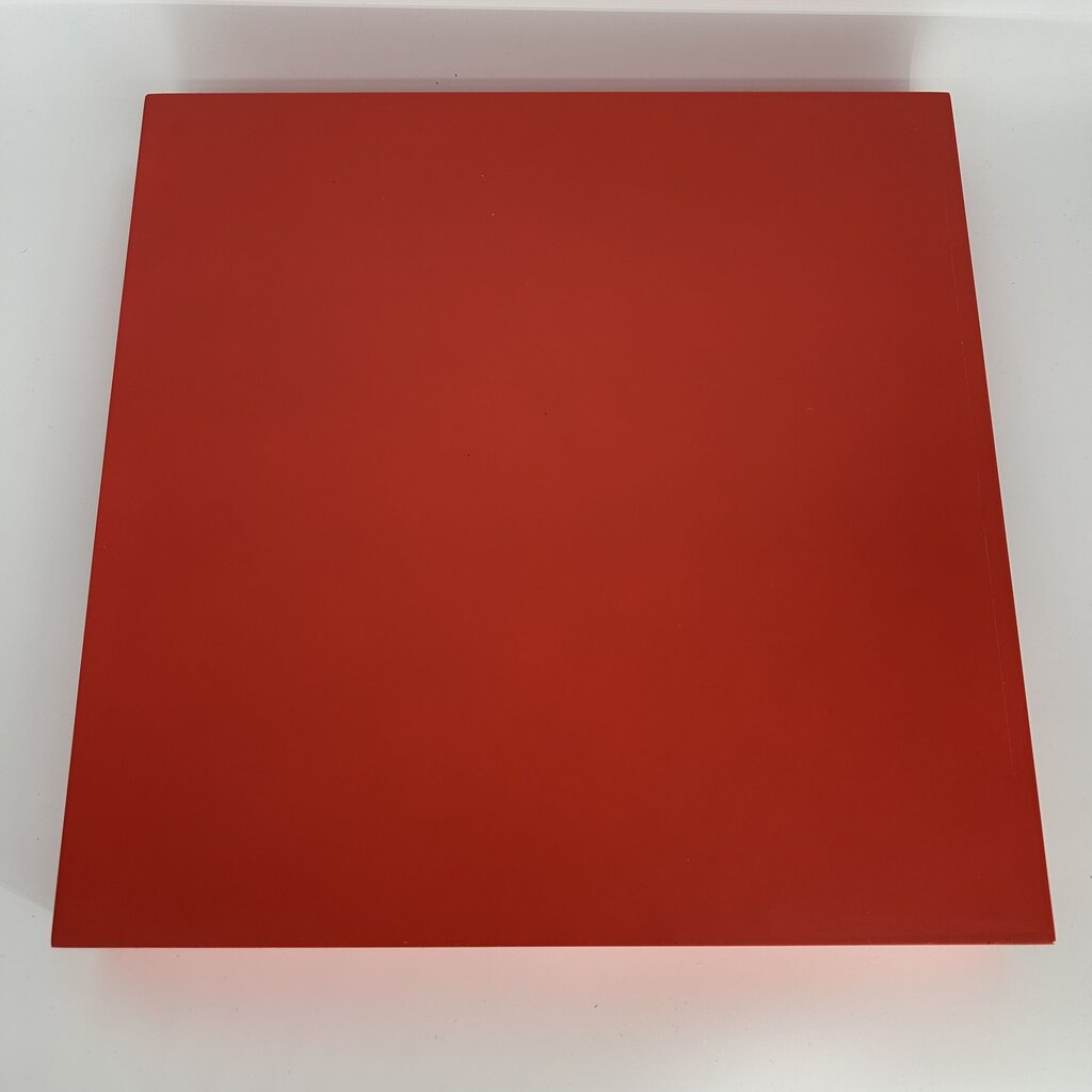 Square Wood Tray w Handles