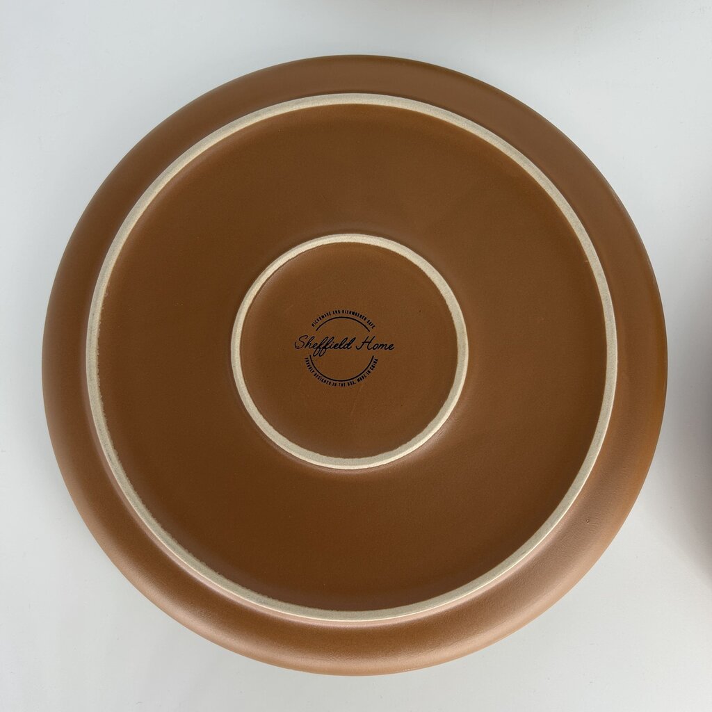 Stoneware Shallow Bowl Set