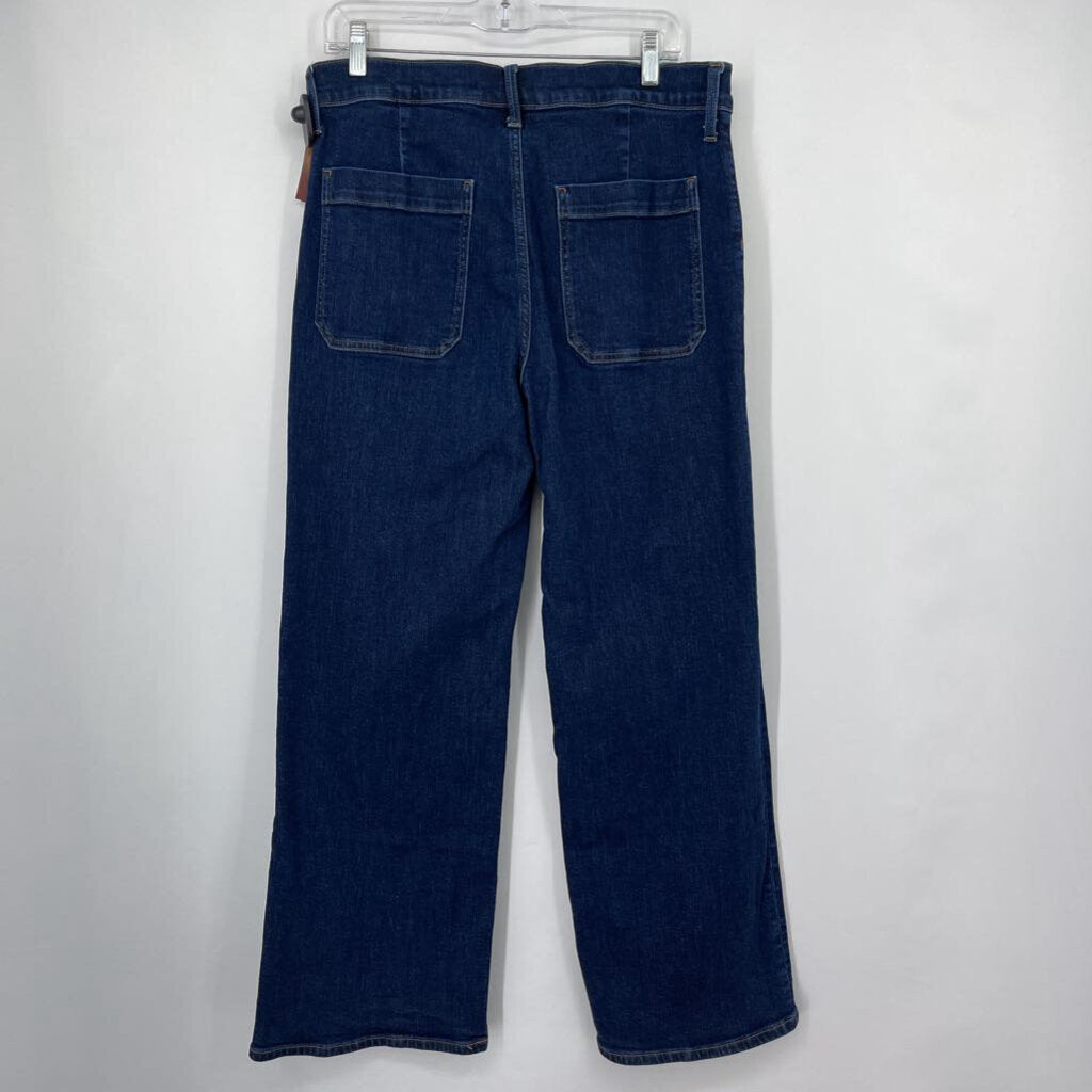 J Crew Slim Wide Leg Jeans