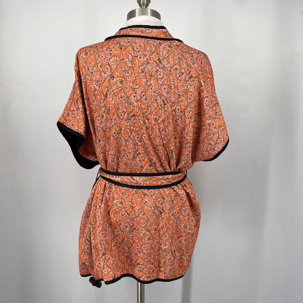 J Jill S/s Paisley Jacket