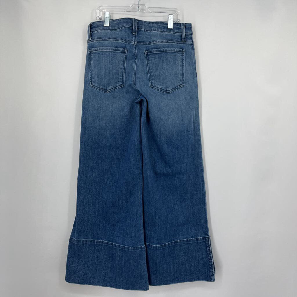 Kut Wide Crop Jeans