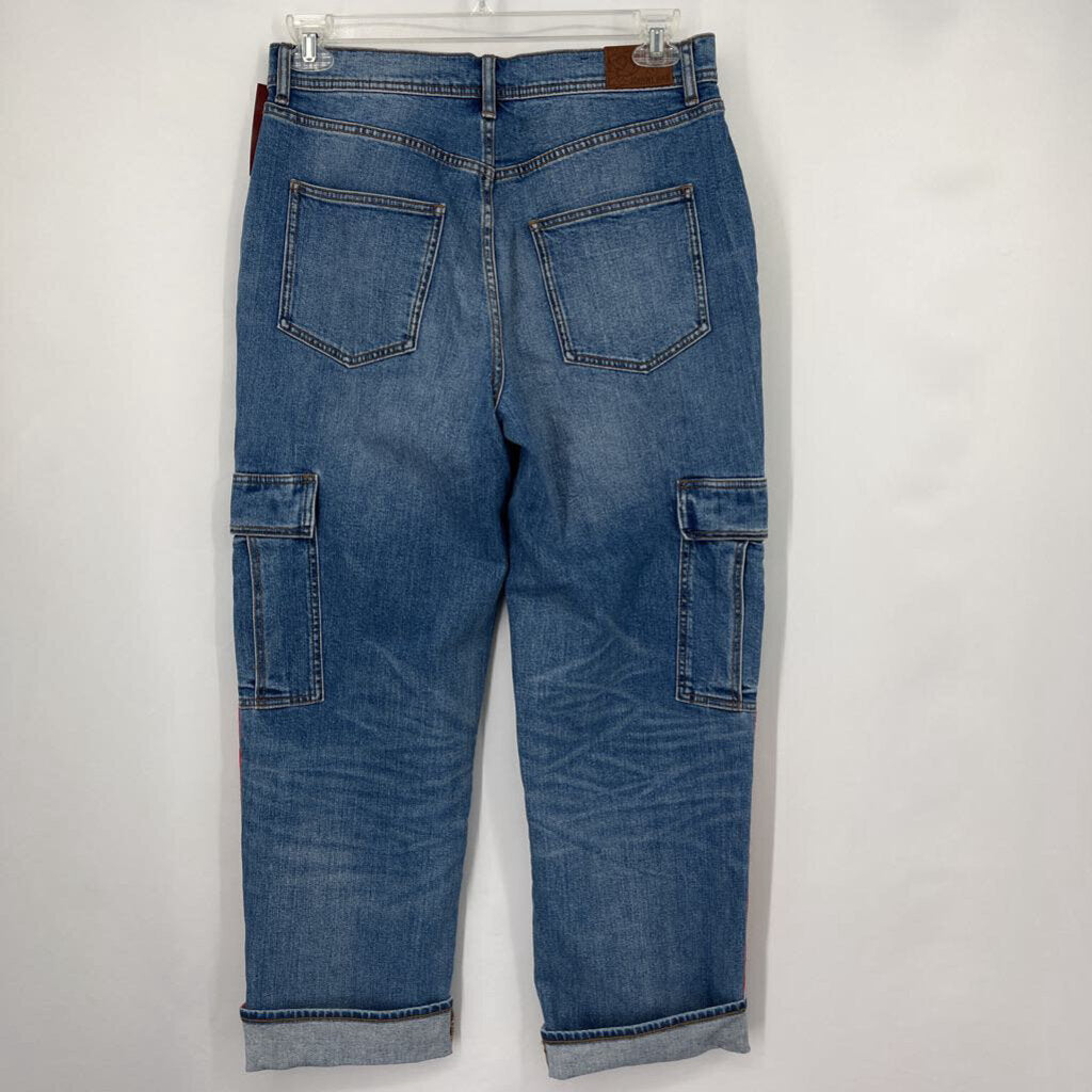 Johnny Was High Rise Cargo Jeans