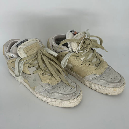 Off White High Top Sneakers
