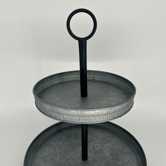 Tiered Metal Tray
