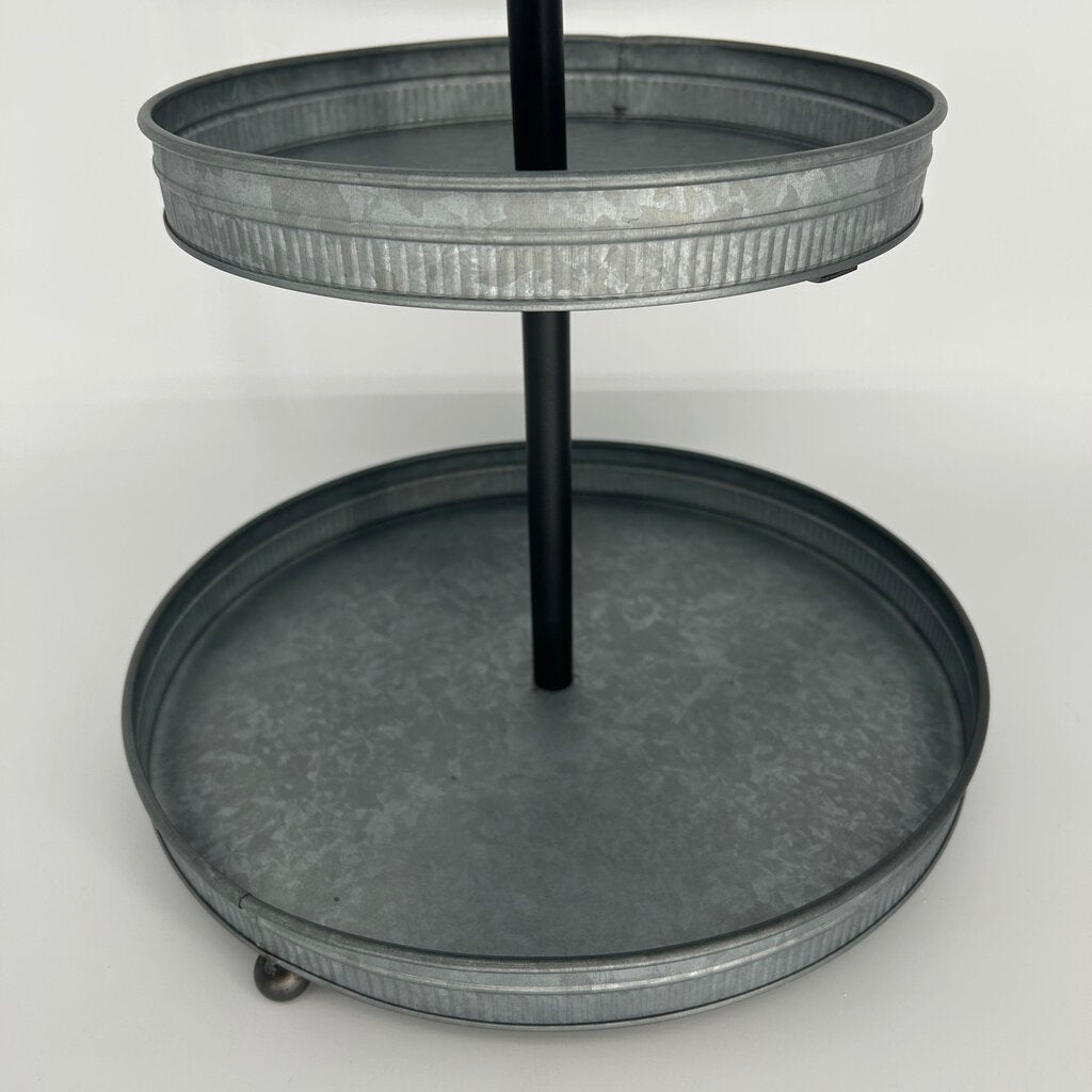 Tiered Metal Tray